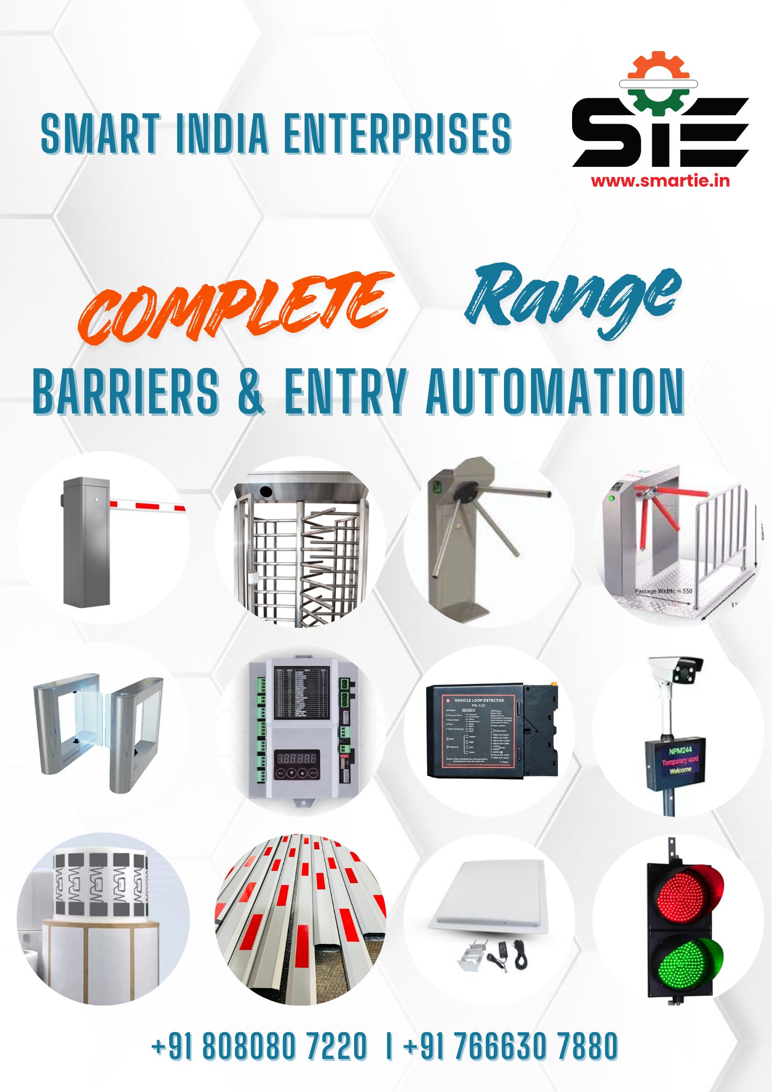 Boom Barriers & Road Blockers · 01 — Smart India Enterprises, Mumbai
