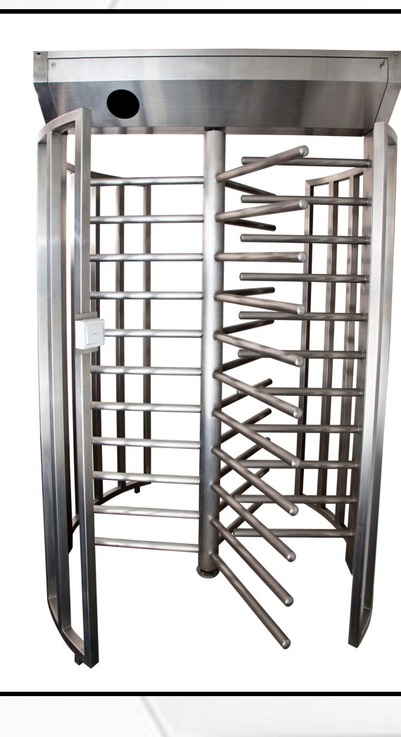 Full-height turnstile, plant gate — SMARTIE Chennai